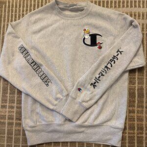 Champion x Super Mario Sweatshirt Collaboration